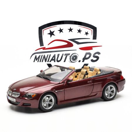 بي ام دبليو كشف BMW M6 E63 Cabriolet قياس 1/18 إصدار Misto